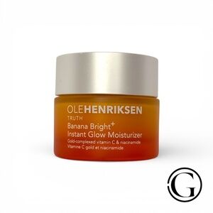 OleHenriksen Banana Bright Instant Glow Daily Ultra Moisturizer 1.2 oz 35mL NWOB